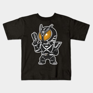 Kamen Ride Delta Chibi Style Kawaii Kids T-Shirt